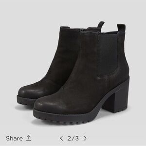 Vagabond Grace Brushed Nubuck Bootie Size 39 or US 9